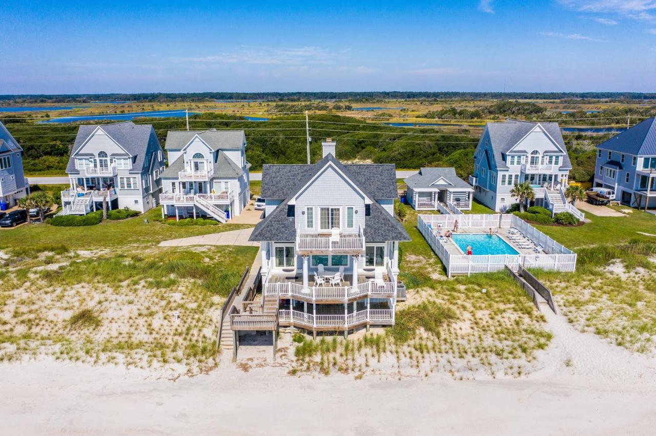4194 Island Drive - Oceanfront, Community Pool Villa North Topsail Beach Ngoại thất bức ảnh